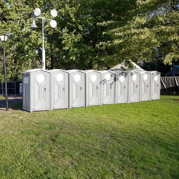 our special event porta potties come in a variety of options, including luxury trailers, standard portable restrooms, and ada-accessible units